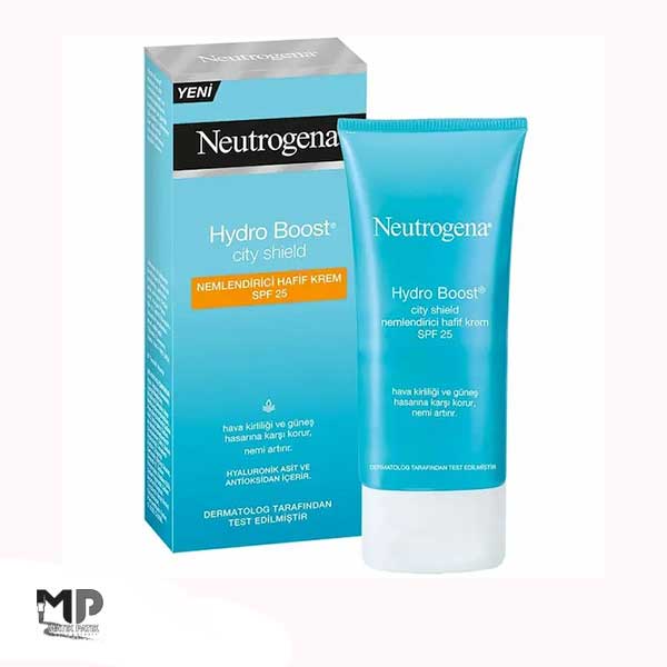 لوسیون آبرسان Hydro Boost City Shield SPF25 نوتروژینا 50ml