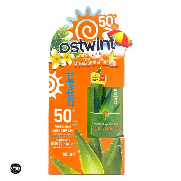 ست کرم ضدآفتاب است وینت Ostwint و ژل آلوئه ورا حجم 100 میلی لیتر