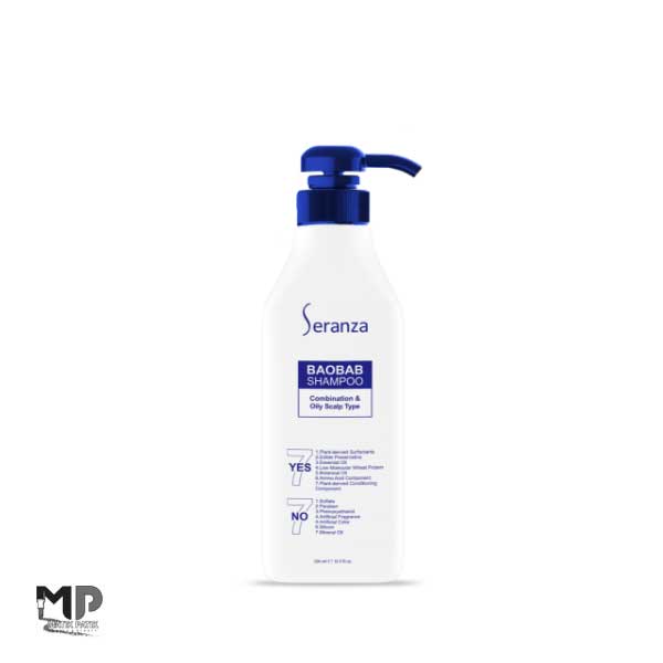 shampomocharbsernza500 شامپو بائوباب موی چرب سرانزا 500 میل - تصویر 1