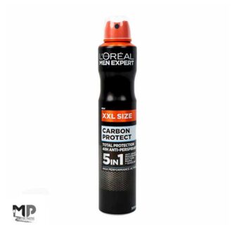 اسپری ضد تعریق مردانه اورآل مدل CARBON PROTECT حجم 300 میل