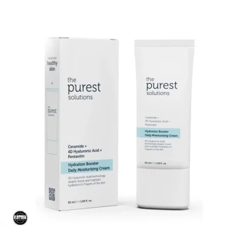 نمای دیگر کرم مرطوب کننده و آبرسان پیورست سولوشن مدل Ceramide حجم 50ml