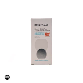 جعبه فلوئید ضد آفتاب برایت مکس دارای spf50 حجم 50 میلی لیتر