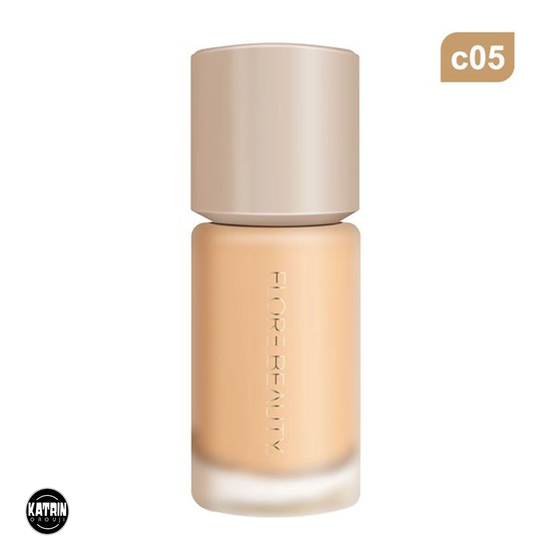 Argan-Anti-Pollution-Foundation-FLORE-BEAUTY-c05 کرم پودر ضد آلودگی آرگان C10 فلور بیوتی